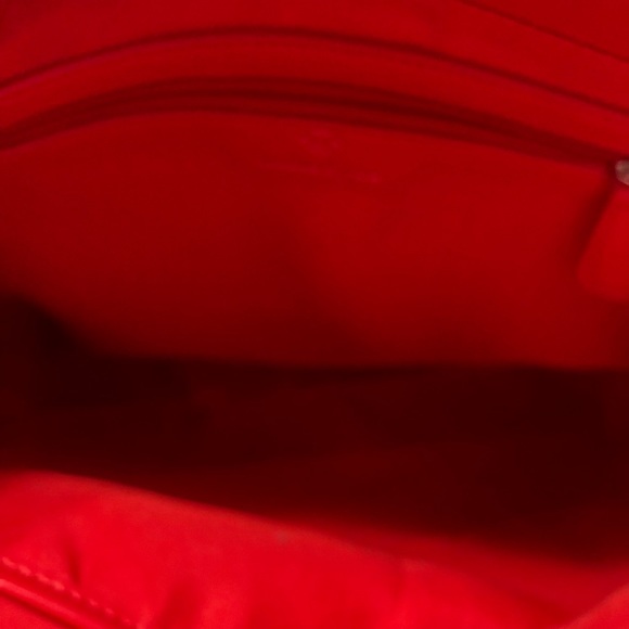 Nanette Lepore red and tan tote - Picture 4 of 6